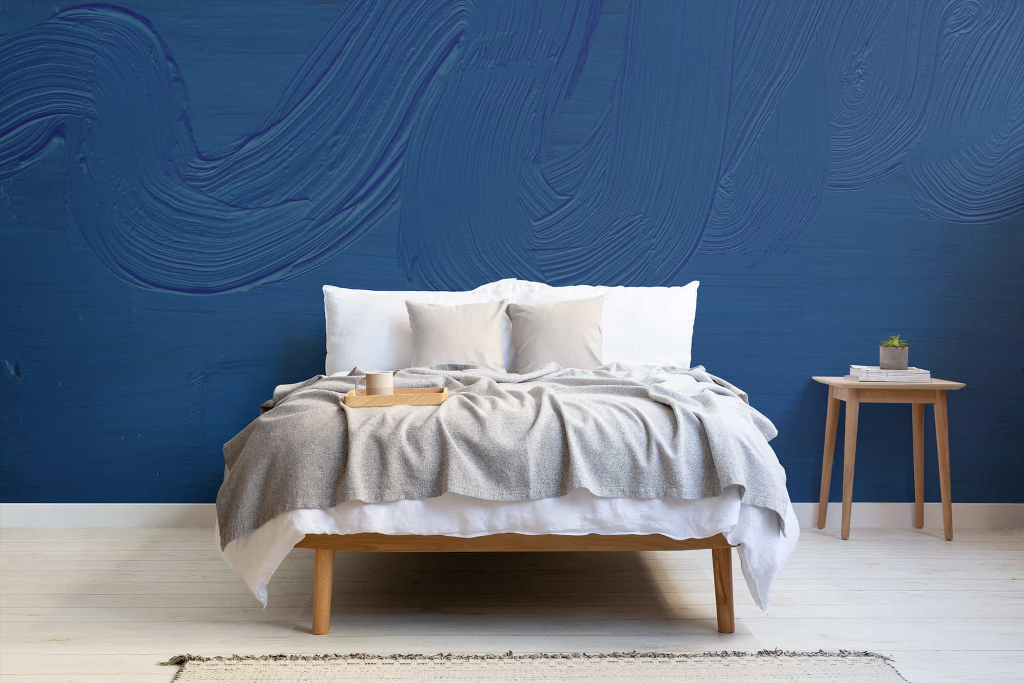 Dusk Classic Blue mural Lifestyle