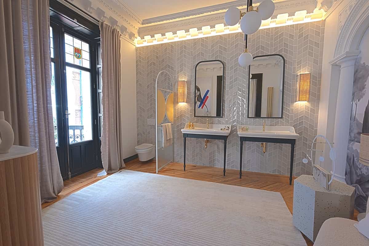 “Cléo”, el espacio de inspiración parisina del siglo XIX de Jacob Delafon en Casa Decor 8 Cleo espacio casa decor 2