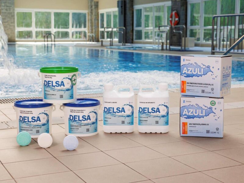 Ercros presenta sus productos para un agua limpia, segura y sostenible en la Feria Piscina Barcelona 2025