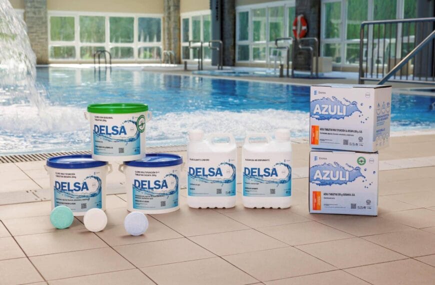 Ercros presenta sus productos para un agua limpia, segura y sostenible en la Feria Piscina Barcelona 2025 