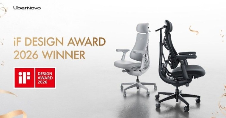 La LiberNovo Omni Recibe el iF DESIGN AWARD 2026 por su Innovador Diseño Ergonómico