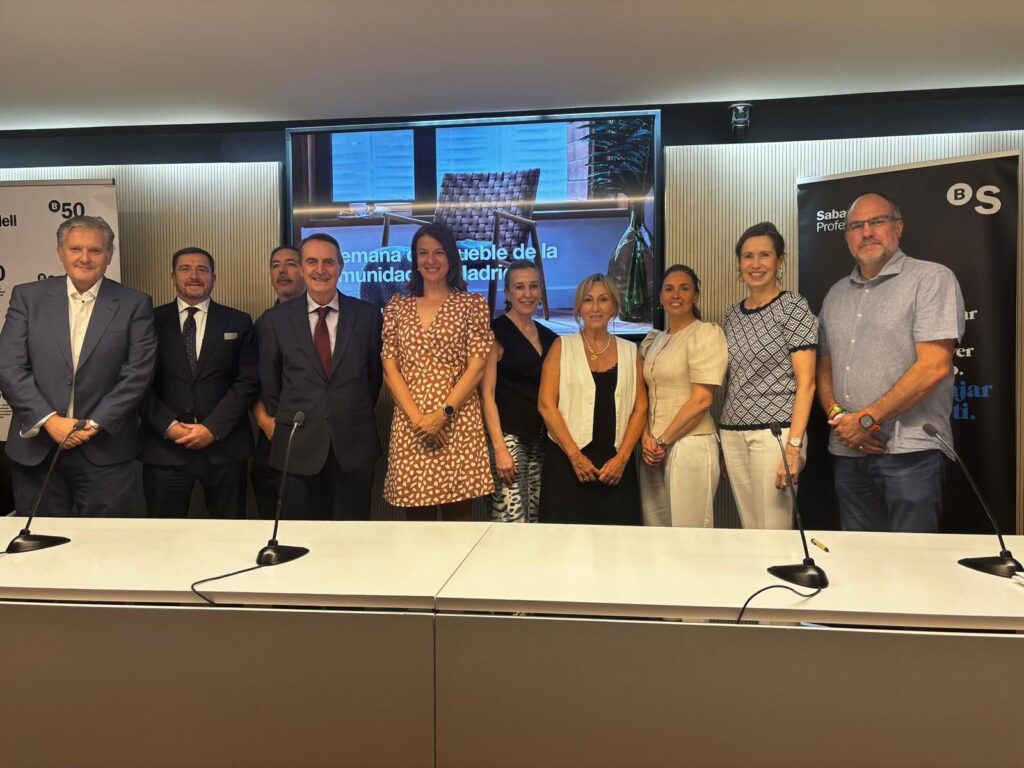 Madrid consolida su posición como capital del mueble: II Semana del Mueble de la Comunidad presentada 3 Silvia Pastor