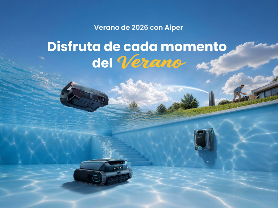 Ofertas de Verano de Aiper: Descuentos de Hasta el 35% en Robots Limpiapiscinas 3 Silvia Pastor